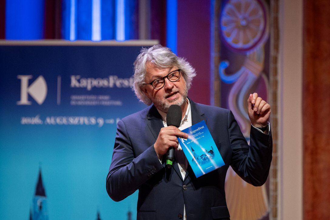 Bősze Ádám zenetörténész. Fotó: Mohai Balázs