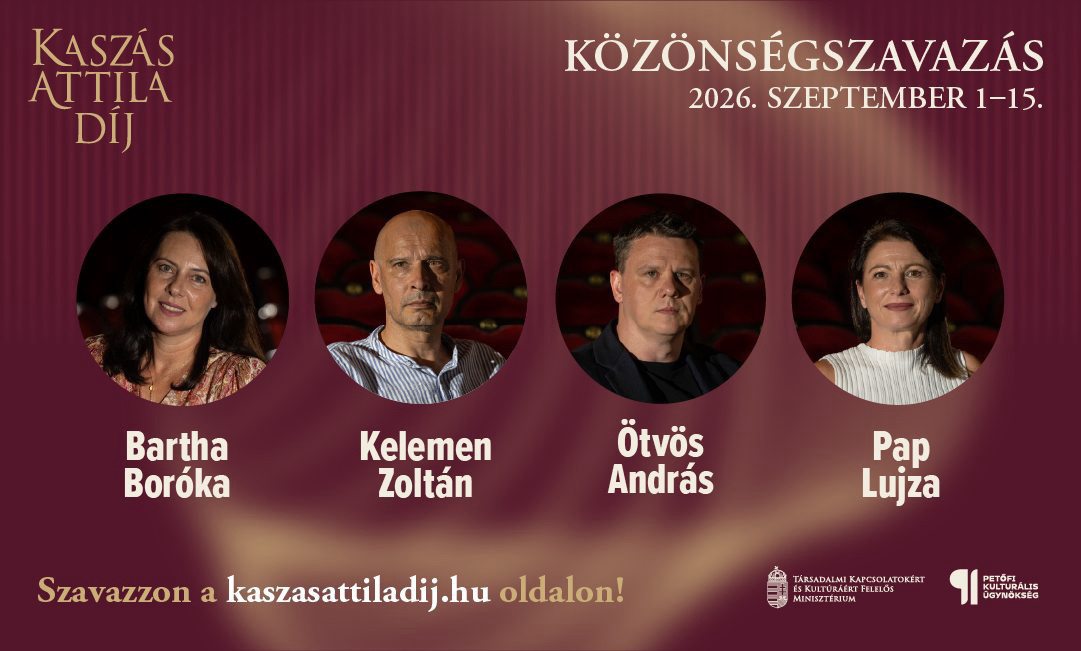 A Kaszás Attila-díj 2026-os jelöltjei