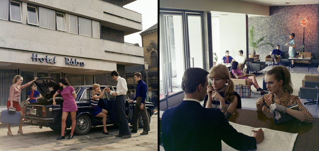 A Rába Hotelről készült reklámfotók 1969-ből. Fotó: Fortepan / FŐFOTÓ