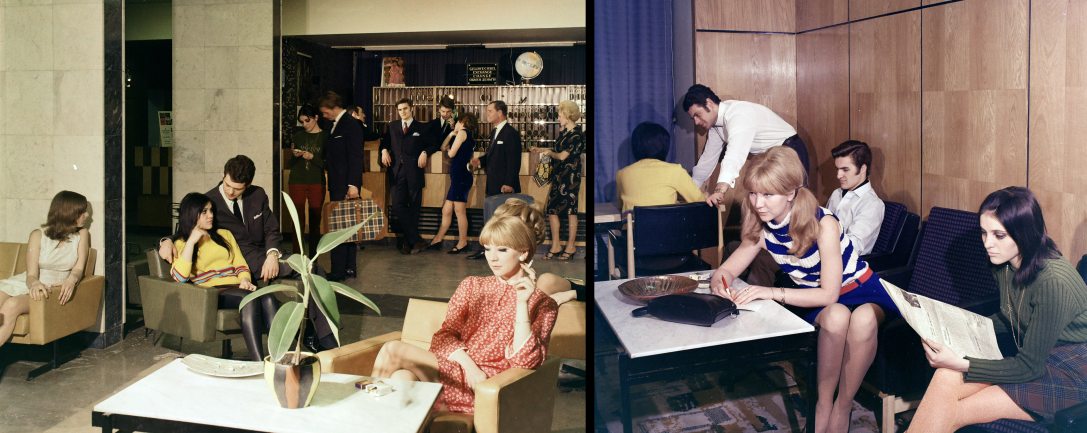 A Rába Hotelről készült reklámfotók 1969-ből. Fotó: Fortepan / FŐFOTÓ