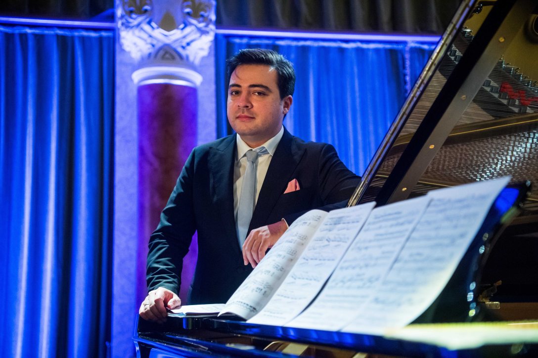 Balázs János Kossuth-díjas zongoraművész 2020. december 14-én. Fotó: Balogh Zoltán / MTI