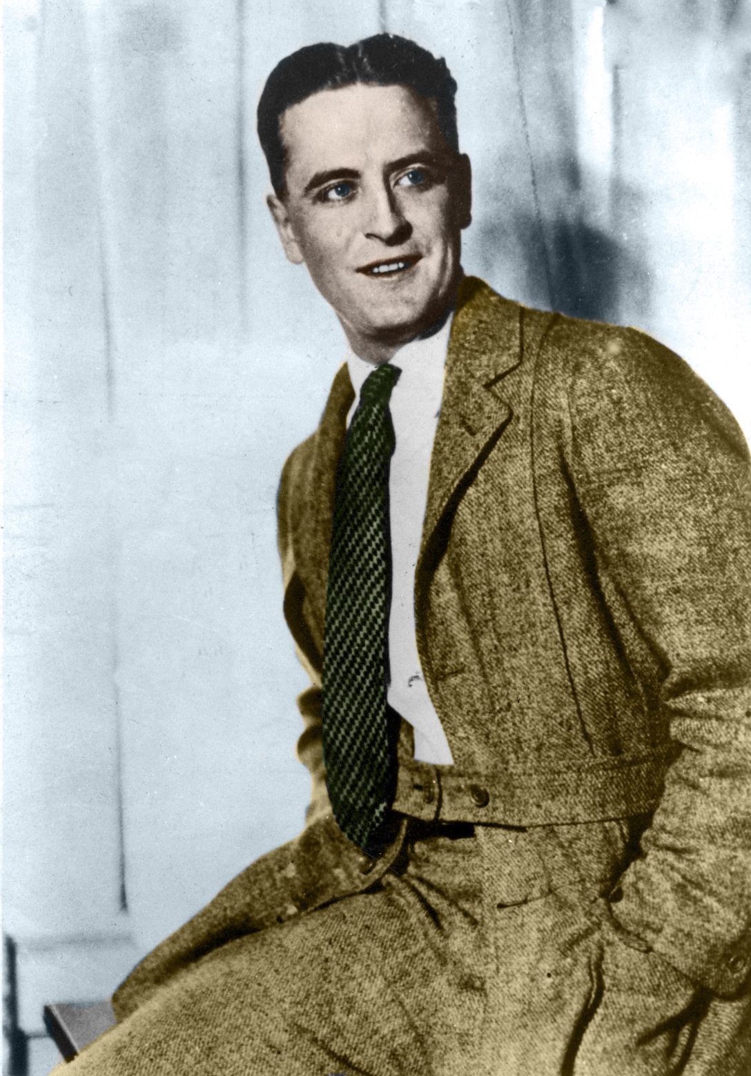Francis Scott Key Fitzgerald 1930-ban. Fotó: Bridgeman Images / Bridgeman Images via AFP