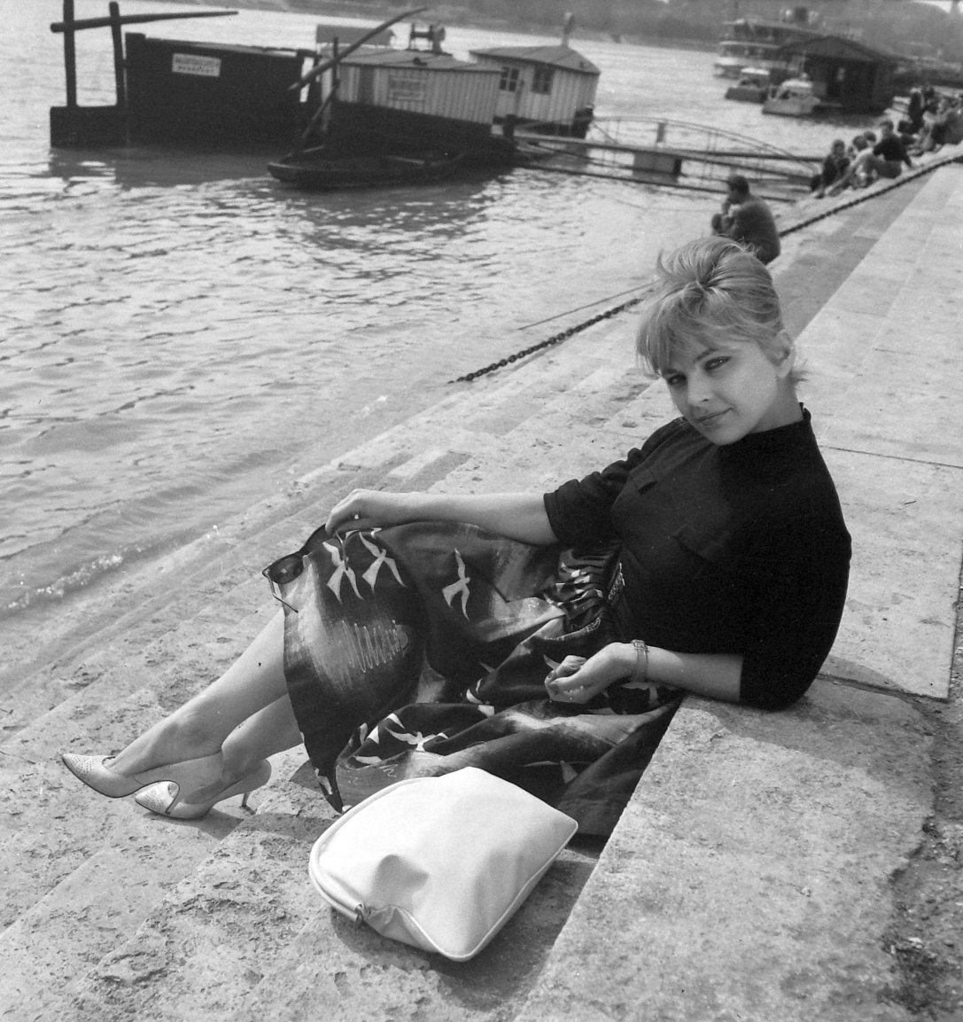 Házy Erzsébet 1960-ban. Fotó: Kotnyek Antal / Fortepan