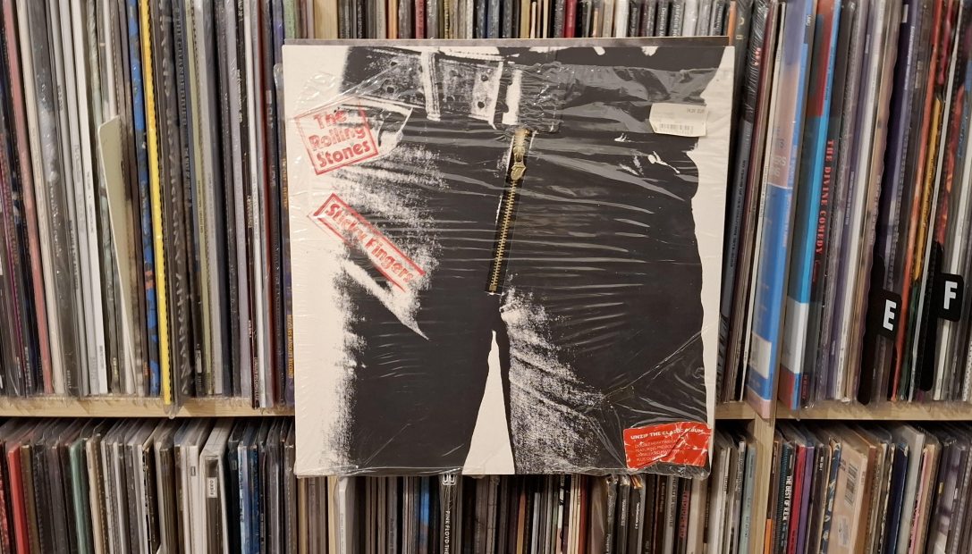 A The Rolling Stones, Sticky Fingers című albuma. Fotó: Poós Zoltán/ Kultúra.hu
