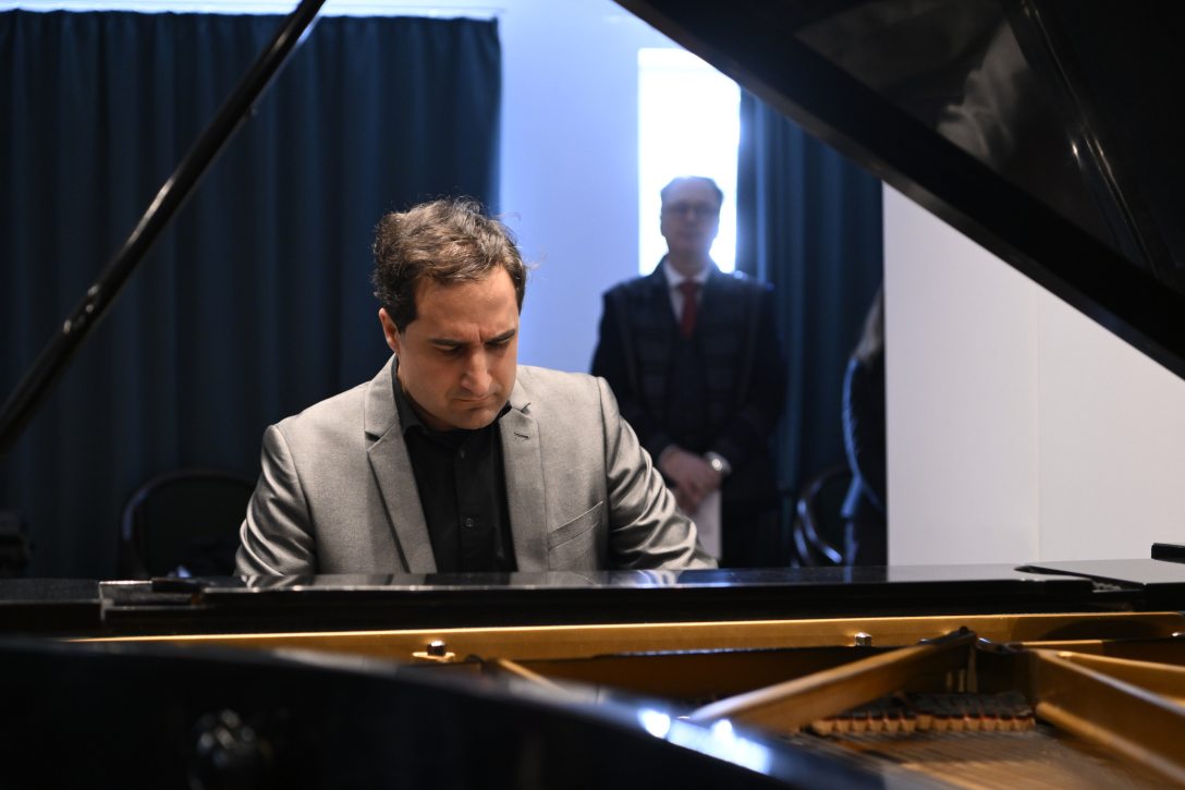 Fülei Balázs, Liszt Ferenc-, Artisjus- és Junior Prima díjas zongoraművész. Fotó: MTI/Purger Tamás