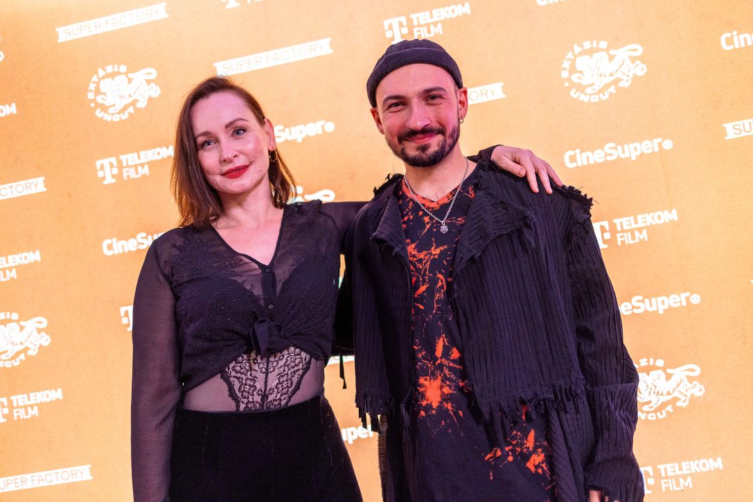 Hámori Gabriella és Berta Csongor. Fotó: Papp M. Bori