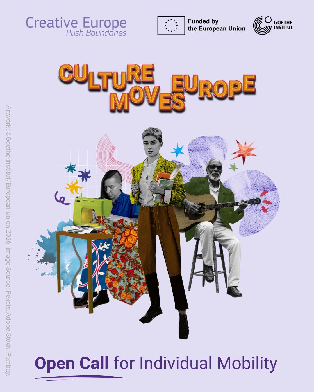 A Culture Moves Europe (CME) mobilitási pályázata a Kreatív Európa program támogatásával, a Goethe Intézet lebonyolításában nyílt meg.