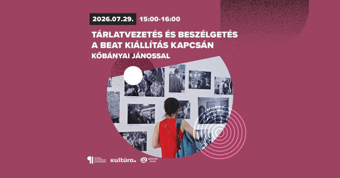 Tárlatvezetés és beszélgetés a Beat! kiállításról Kőbányai Jánossal.jpg