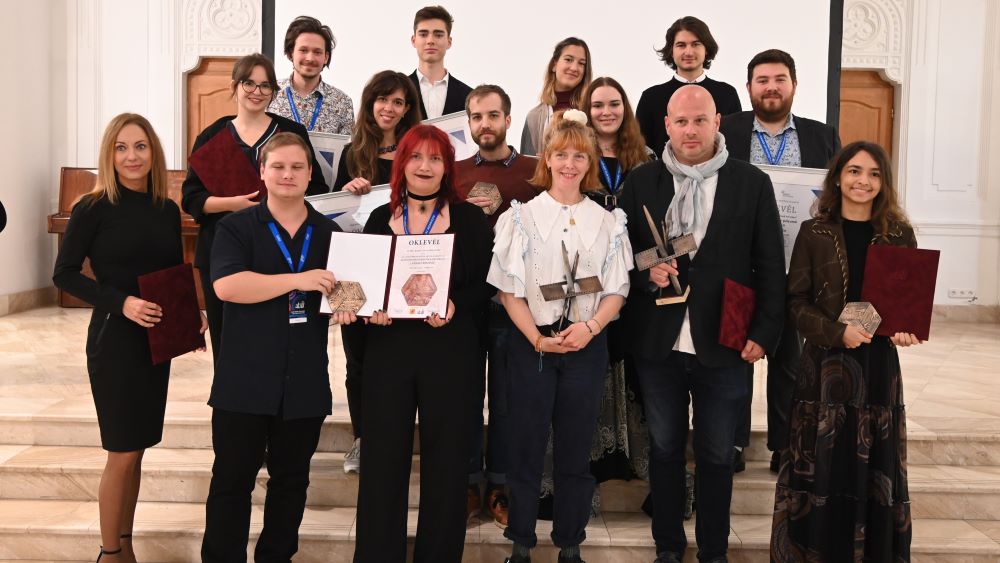 Several Hungarian visual designers were honored at the Alexander Trauner Arts/Film Festival in Szolnok